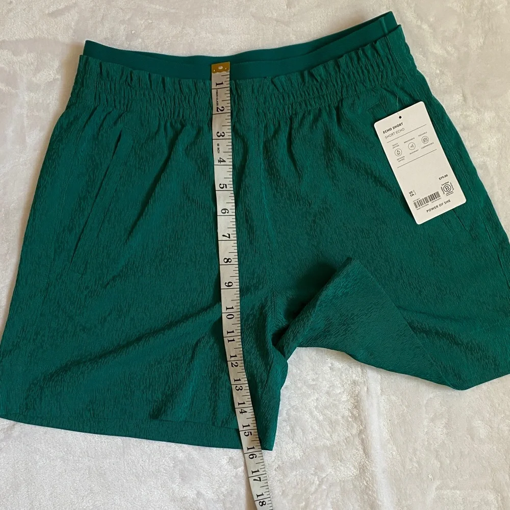 Athleta Women's Teal Athletic Shorts - Picture 6 of 8